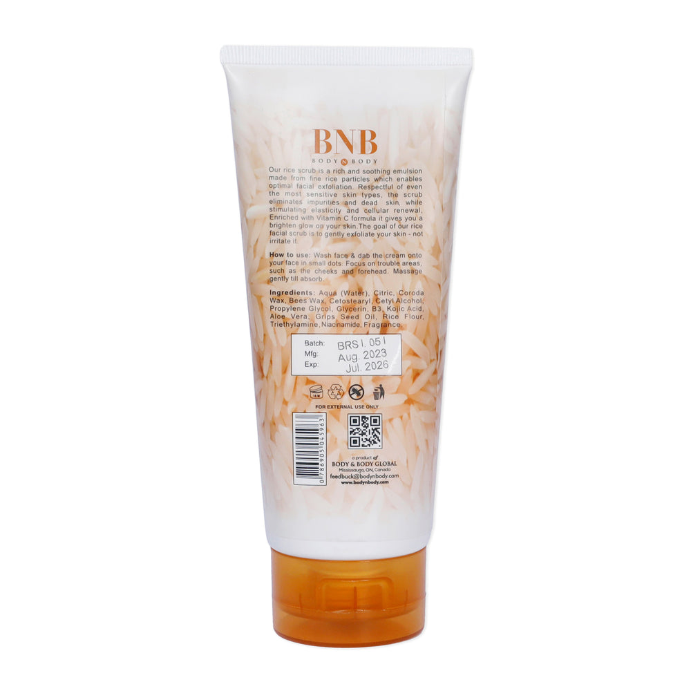 BNB RICE BRIGHTENING SCRUB