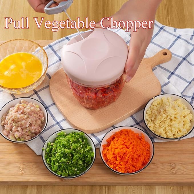 Imported Large Portable Small Food Processor For Ginger, Chili, Meat And Vegetables