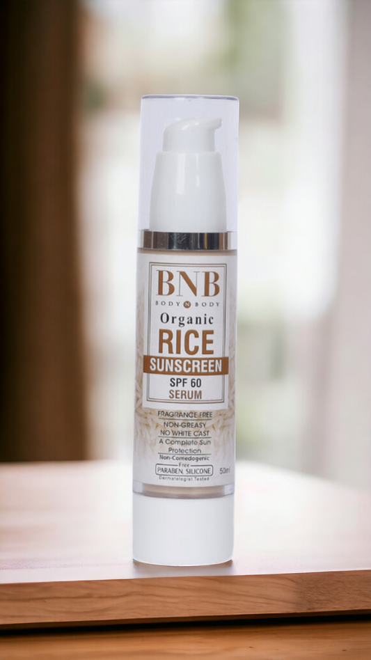 BNB RICE EXTRACT SUNSCREEN SPF60