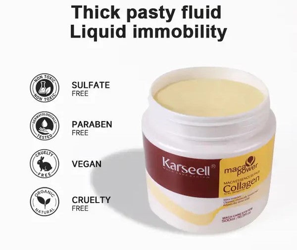 Karsell Collagen Hair Treatment Mask For Dry Damaged & All Hair Types - 500ml