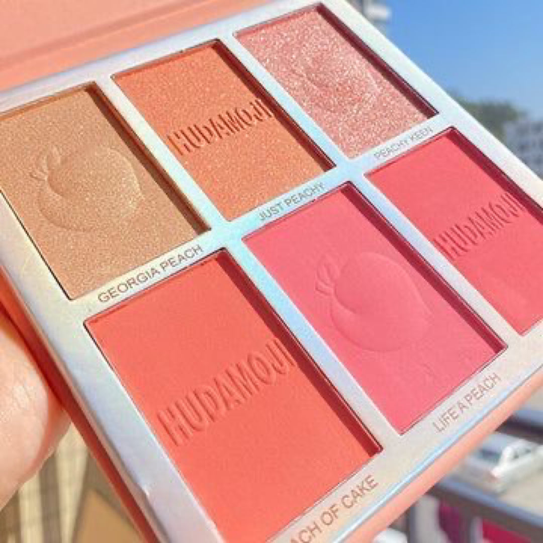 HUDAMOJI BELLINI HIGHLIGHTER & BLUSHER PALETTE