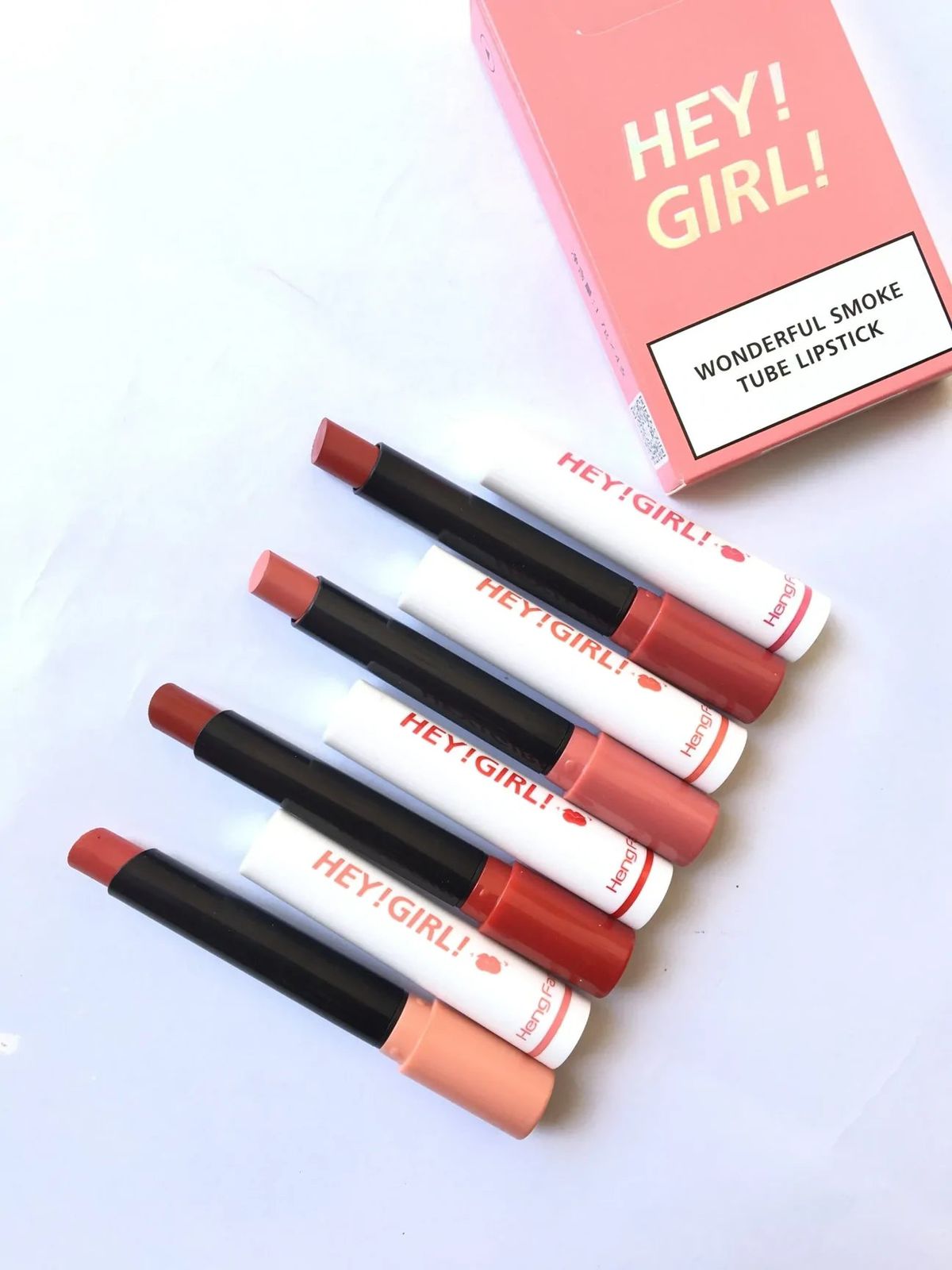 HENG FENG HEY GIRL CIGARETTE LIPSTICK pack of 4