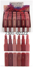 MISS ROSE Set of 6 Matte Lipsticks